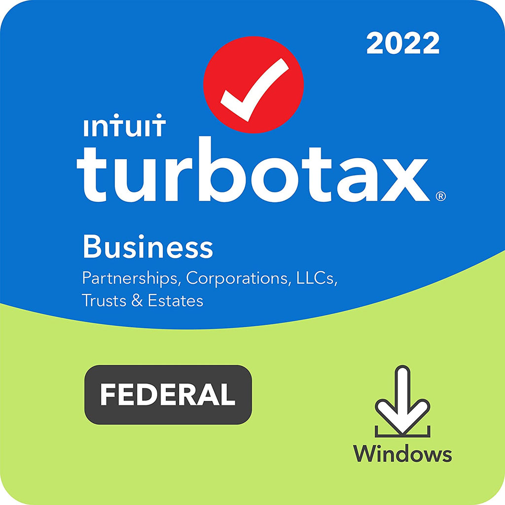 Turbotax Business 2022, Federal Return Only [PC Download]